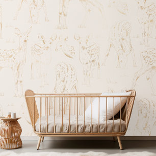 Papier Peint Elégant croquis neutre