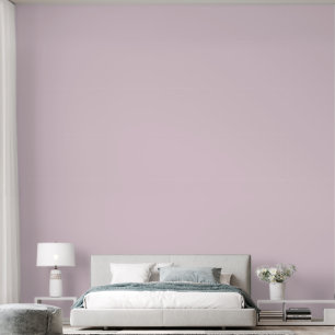Papier Peint Élégant Lavande rose clair uni couleur unie chambr