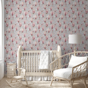Papier Peint Élégant Magnolia