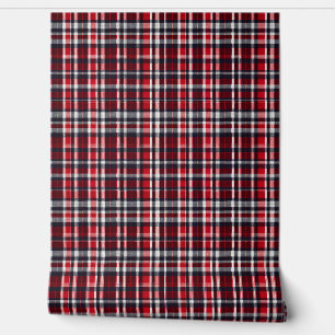 Papier Peint Élégant motif tartan carreauté à carreaux stylé