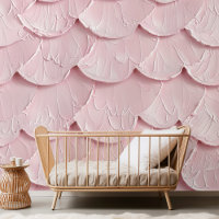 Élégante Peau de sirène rose Pastel