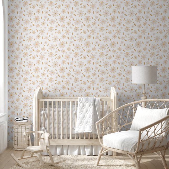 Papier Peint Elégante teinte de marguerite (Enfants)
