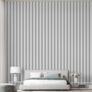Papier Peint Élégantes rayures gris