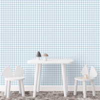 en vichy vérifier mignonne simple ferme bleue plai