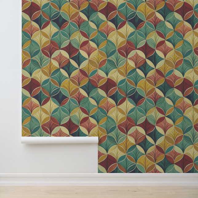 Papier peint en vinyle design moderne (Application)