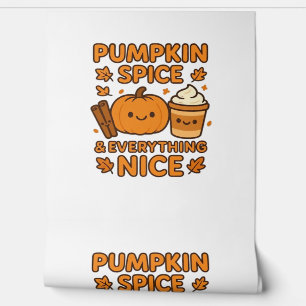 Papier Peint Épices citrouilles & Tout Nice - Automne Chaud aut