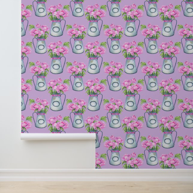 Papier Peint Étanchéité de la fleur (Application)