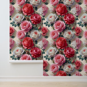 Papier Peint Étonnant Rose Blossom Peel et Bâton