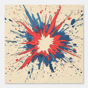 Papier Peint Explosion d'art pop de style comique (5)