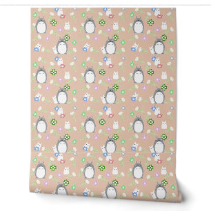 Papier peint fantaisiste inspiré des créatures de