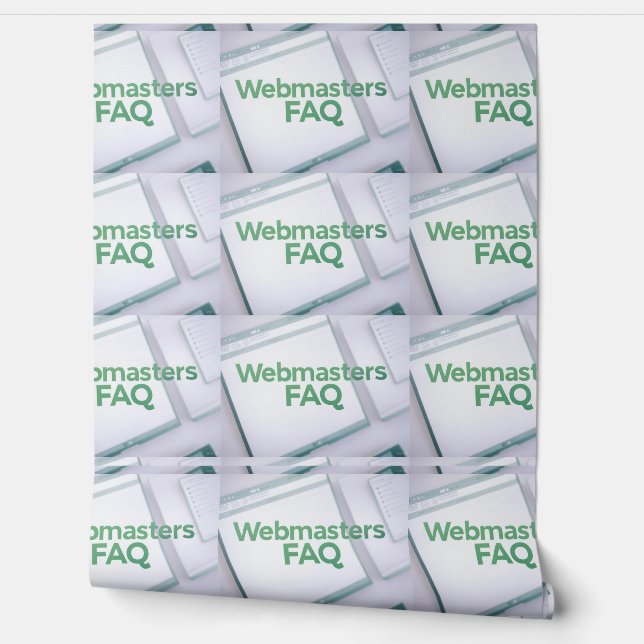 Papier Peint FAQ WebMasters (Déroulement)