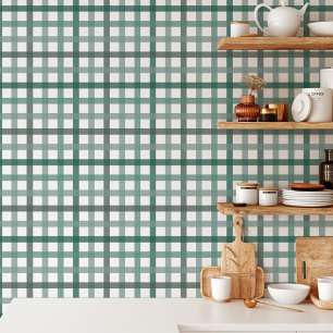 Papier Peint Ferme Coloré Rétro Vintage Motif plat