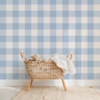 Ferme En vichy Bébé Bleu