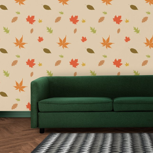 Papier Peint Feuilles d'automne colorées (Créateur téléchargé)