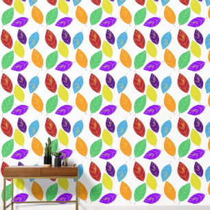 Papier Peint Feuilles d'automne Whimsical Flying