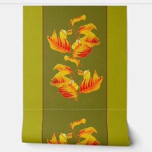 Papier Peint Feuilles de Dogwood sur un