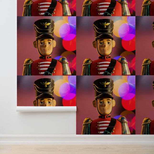Papier Peint figurine de soldat de jouets de Noël SlipperyJoe g (Application)