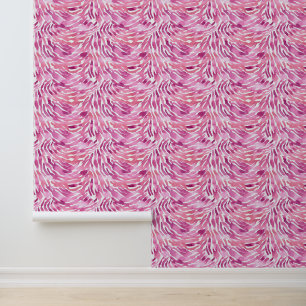 Papier Peint Fille Rose Pink Zebra