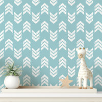 Flèche Chevron Bleu Ciel