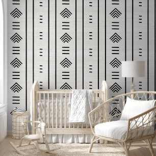 Papier Peint Flèches africaines modernes et tendance en tissu b