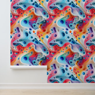 Papier Peint Flèches spectrales Abstraites