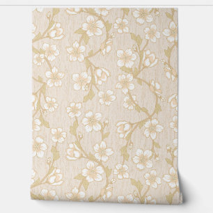 Papier Peint Fleur botanique moderne