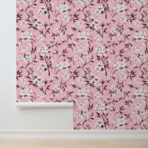 Papier Peint Fleur de cerisier blanc