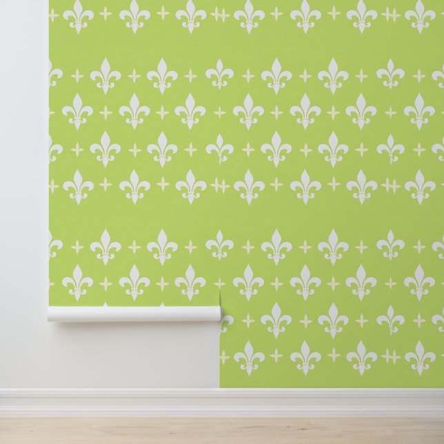 Papier Peint fleur de lis (Application)