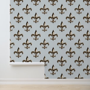 Papier Peint Fleur de lis