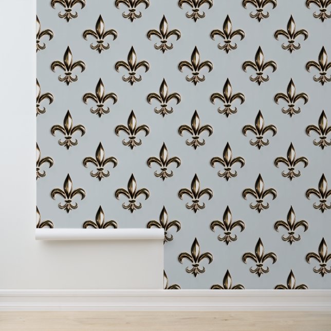 Papier Peint Fleur de lis (Application)