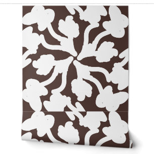 Papier peint floral blanc "Ratti_Creative_Arts"