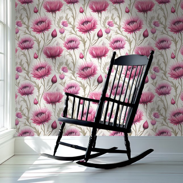 Papier Peint Floral rose (Créateur téléchargé)