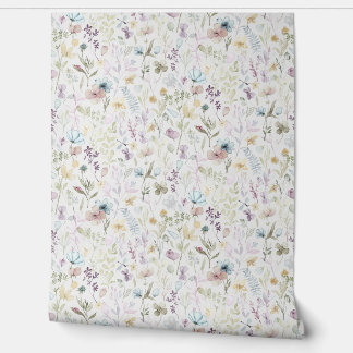 Papier Peint Flore printanière de la faune et de la flore