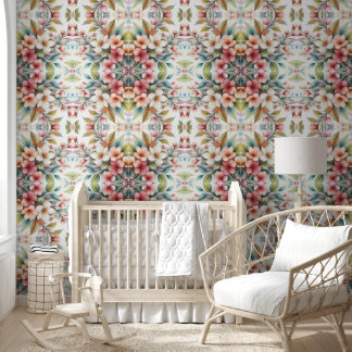 Papier Peint Flux de printemps de l'aquarelle