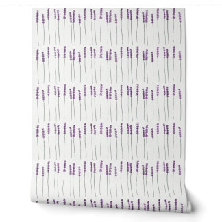 Papier Peint 🌿 Fond d'écran champs de lavande - par lilbowwie