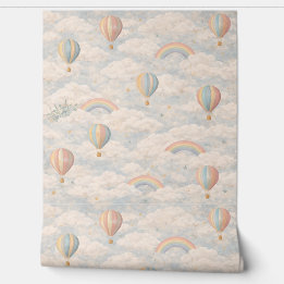 Papier Peint Fond d'écran ciel de ballon à air chaud pastel