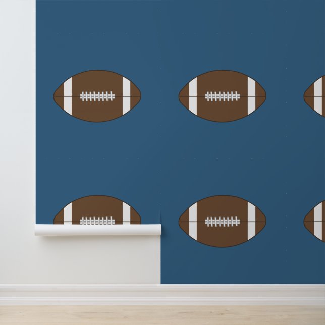 Papier Peint Fond d'écran de football bleu (Application)