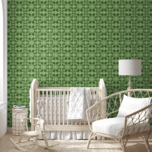 Papier Peint Fond d'écran du Motif Green Faux Lace