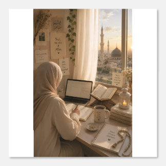 Papier Peint Fond d'écran esthétique d'étude islamique pour fil