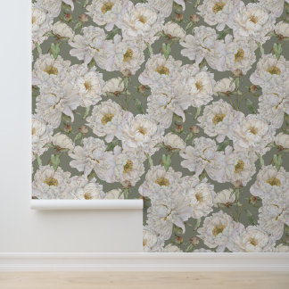 Papier Peint Fond d'écran floral romantique et élégant