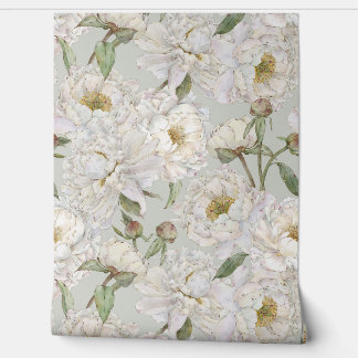 Papier Peint Fond d'écran floral romantique et élégant