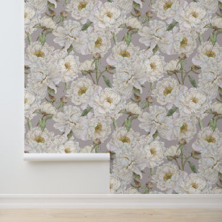 Papier Peint Fond d'écran floral romantique et élégant