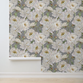 Papier Peint Fond d'écran floral romantique et élégant
