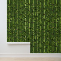 Forêt de bambou en vert