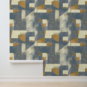 Papier Peint Formes architecturales strictes couleur scandinave
