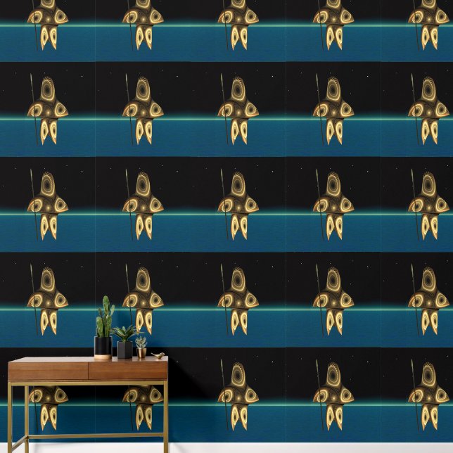 Papier Peint Fractal Inuit Hunter (Couloir)