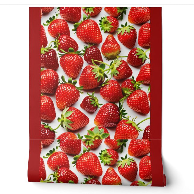 Papier Peint Fraise (Déroulement)