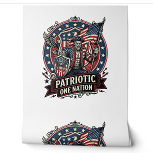 Papier Peint Frankenstein patriotique brute de liberté Monstre