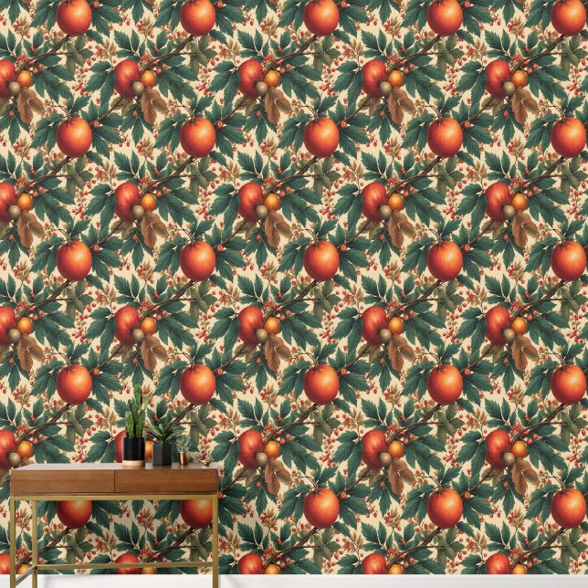 Papier Peint Fruits d'automne et baies (Couloir)