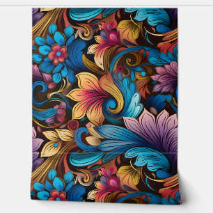 Papier Peint Funkadelic floral